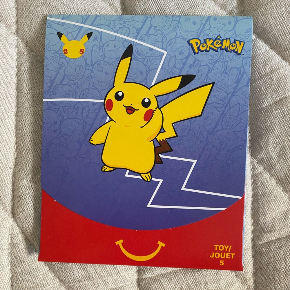 Pokemon Pikachu Toy - McDonald
